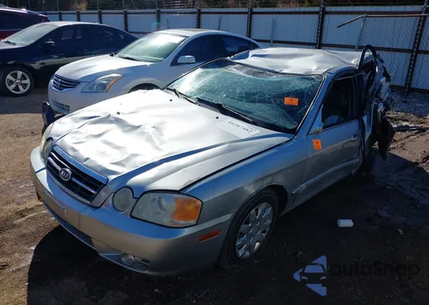 2004 Kia Optima Ex/Lx z USA, uszkodzony, nr VIN KNAGD126345347614